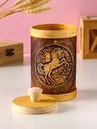 Туес «Конь вороной», банка для хранения, береста - Фото 7