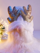 Фигура текстиль «Гном белая шапочка» 33 см, 1 LED, от батареек AG10×3, свечение тёплое белое - Фото 3