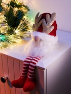 Фигура текстиль «Гном красная шапочка» 33 см, 1 LED, от батареек AG10×3, свечение тёплое белое - Фото 5