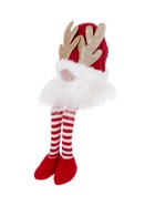 Фигура текстиль «Гном красная шапочка» 33 см, 1 LED, от батареек AG10×3, свечение тёплое белое - Фото 8