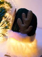 Фигура текстиль «Гном зеленая шапочка» 33 см, 1 LED, от батареек AG10×3, свечение тёплое белое - Фото 4