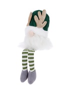 Фигура текстиль «Гном зеленая шапочка» 33 см, 1 LED, от батареек AG10×3, свечение тёплое белое - Фото 5