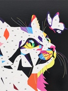 Аппликация наклейками «Яркие животные» - Фото 4