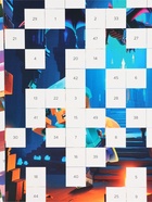 Аппликация наклейками «Пиксельный мир» - Фото 4