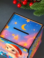 Деревянная копилка для денег «Лошадка новогодняя. Все сбудется», куб, 10×10×10 см, (набор 7 деталей) - фото 7364508