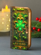 Купюрница подарочная «Клевер на удачу», 17×8.5 см - Фото 4