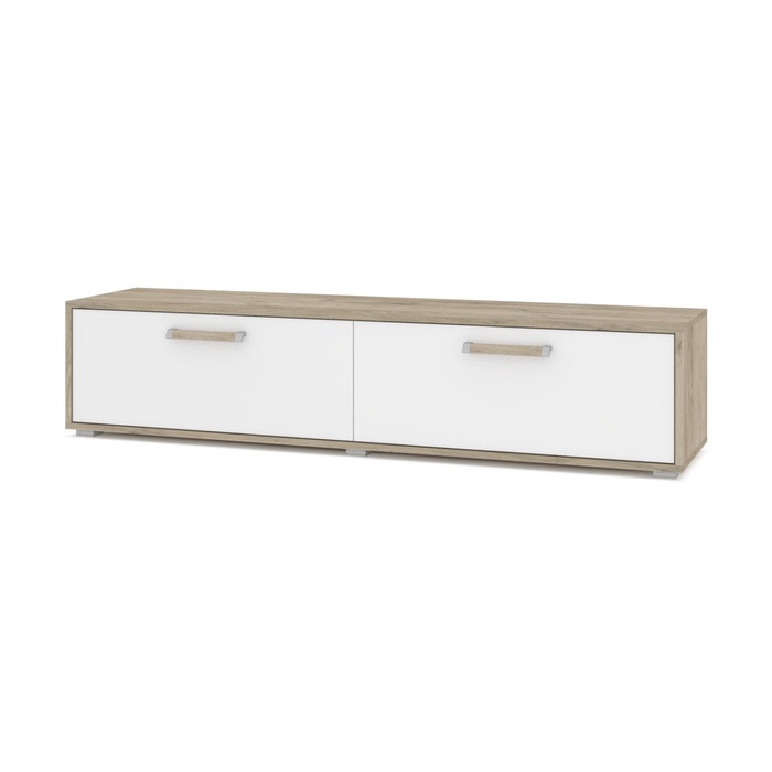 Тумба под ТВ «Флорида Ф31», 1600×360×350 мм, цвет дуб серый/белый - Фото 1