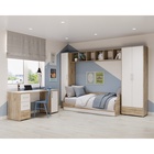 Кровать односпальная «Оливия О81», 1900×800 мм, цвет серый дуб/белый - Фото 3