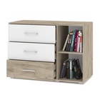 Комод напольный «Оливия О63», 1000×470×720 мм, цвет дуб серый/белый 10895943