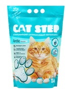 Наполнитель впитывающий силикагелевый CAT STEP Arctic Breeze, 3.8 л - Фото 2