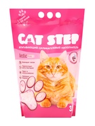 Наполнитель впитывающий силикагелевый CAT STEP Arctic Pink, 3.8 л - Фото 2