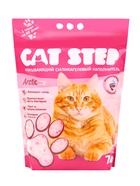 Наполнитель впитывающий силикагелевый CAT STEP Arctic Pink, 7.6 л - Фото 2