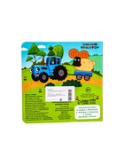 УЦЕНКА Книга картонная с пазлами "По полям, по полям!", Синий Трактор, 12 стр. - Фото 12