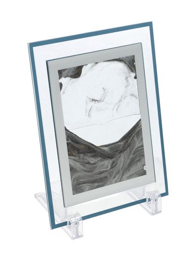 УЦЕНКА Песочные часы-картина «Аспро», 18×13 см, антистресс, песок черный