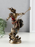 Фигурка полистоун «Посейдон с трезубцем», 11×11×21.5 см - фото 58055415