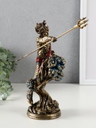 Фигурка полистоун «Посейдон с трезубцем», 11×11×21.5 см - фото 58055416