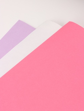 Бумага упаковочная крафт, двухсторонняя, «Нежность», для упаковки подарков, 50?68 см±5% (комплект 6 шт)