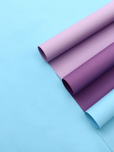 Бумага упаковочная крафт, двухсторонняя, «Яркие сны», для упаковки подарков, набор 3 цвета, 50×68 см±5%