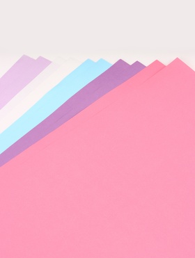 Бумага упаковочная крафт, двухсторонняя, «Нежные сны», для упаковки подарков, 50?68 см±5% (комплект 10 шт)