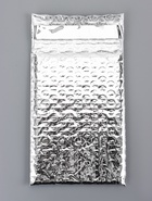 Пакет из ВПП c клапаном и клеевым слоем, почтовый, серебряный 11×16 + 5 см (100 шт) - фото 809258027