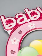 УЦЕНКА Декоративное украшение (подвеска) «Baby Girl» 30×25 см, цв. розовый - Фото 9