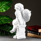 УЦЕНКА Фигура «Ангелочек с чашей» белый, 13×15×43 см 10942544