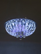 Люстра «Элиана» 6×60 Вт E27 d=46, h=20 см, с ПДУ - фото 809258209