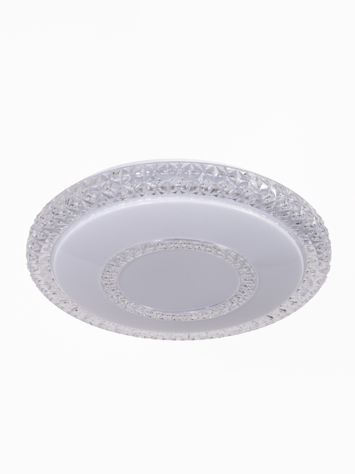 Люстра LED GLX-20803-96 Вт (80 Вт), 3000-6000K, d 47 см, белый, с ПДУ