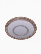 Люстра LED GLX-20803-96 Вт (80 Вт), 3000-6000K. d=47 см, бронза/белый, с ПДУ - Фото 1