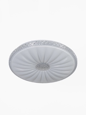 Люстра LED GLX-24272-96 Вт (80 Вт), 3100-6100K. d 46 см, белый, с ПДУ