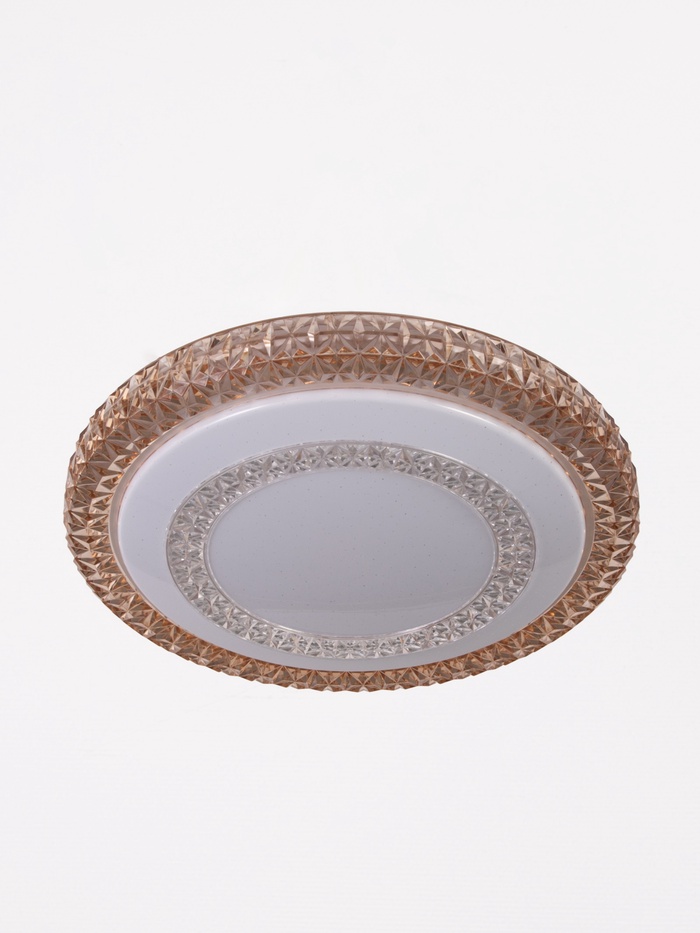 Люстра LED GLX-20803-48 Вт, 3100-6100K, d 37 см, белый/бронза, с ПДУ