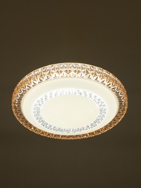 Люстра LED GLX-20803-48 Вт, 3100-6100K, d=37 см, белый/бронза, с ПДУ