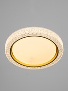 Люстра LED GLX-24200-48 Вт, 3100-6100K. d=36 см, белый, с ПДУ - фото 58055929