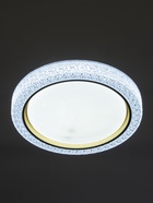 Люстра LED GLX-24200-48 Вт, 3100-6100K. d=36 см, белый, с ПДУ - фото 58055930
