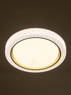 Люстра LED GLX-24200-48 Вт, 3100-6100K. d=36 см, белый, с ПДУ - фото 58055931