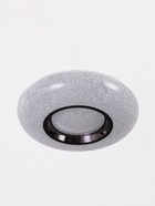 Люстра LED GLX-23356-48 Вт, 3100-6100K. d=37 см, прозрачный хром/чёрный, с ПДУ - фото 809258398