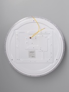 Люстра LED GLX-23360-48 Вт, 3100-6100K. d=37 см, прозрачный хром/черный, с ПДУ - фото 58055982