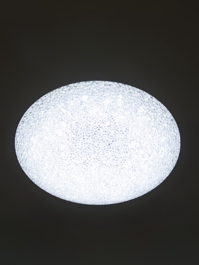 Люстра с пультом GLX-23354, светодиодная, 24 Вт, 3100-6100K, прозрачная, d=31 см