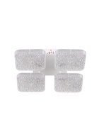 Люстра LED GLX-24404-4-96 Вт, 3000-6000K, d=33, h=9.5 см, белый, с ПДУ - Фото 1