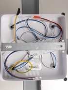 Люстра LED GLХ-24404-4-96 Вт, 3000-6000K, d33, h=9.5 см, белый, с ПДУ - фото 58056026