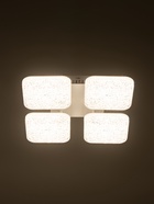 Люстра LED GLX-24404-4-96 Вт, 3000-6000K, d=33, h=9.5 см, белый, с ПДУ - Фото 4