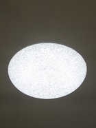 Светильник LED GLX-23365-24 Вт, 3100-6100K. d=32 см, прозрачный хром, с ПДУ - фото 58056060