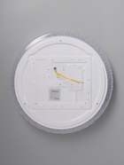 Люстра LED GLX-23362-48 Вт, 3100-6100K. d=37 см, прозрачный хром/черный, с ПДУ - фото 58056101