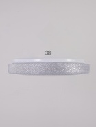 Люстра LED GLX-23362-48 Вт, 3100-6100K. d=37 см, прозрачный хром/черный, с ПДУ - фото 58056097