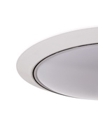 Светильник LED GLX-HS-A13-36 Вт, 3100-6100K, d=37, h=5 см, белый - Фото 9