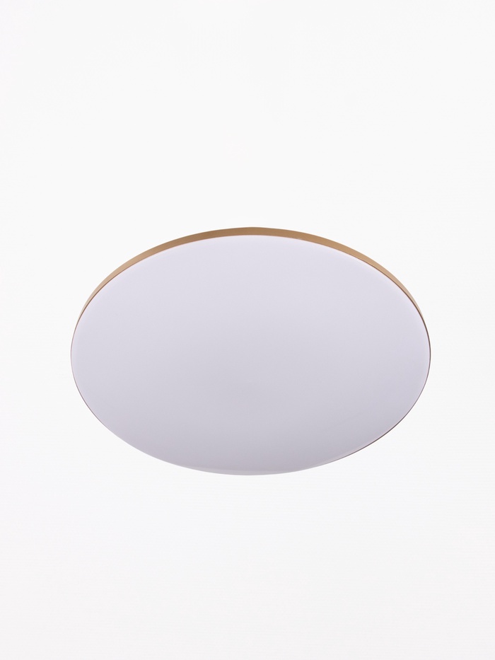 Светильник LED GLX-23367-36Вт, 3100-6100K. d 37 см, белый/золото