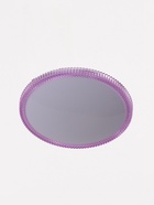 Светильник LED GLX-23368-18 Вт, 4000K. d=26, h=6 см, розовый - фото 809258645