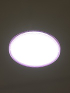 Светильник LED GLX-23368-18 Вт, 4000K. d=26, h=6 см, розовый - фото 58056199