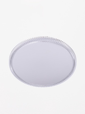 Светильник LED GLX-23368-18Вт, 4000K. d 27, h 6 см, прозрачный