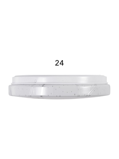 Светильник «Грань» LED 18 Вт, 6000K d24, белый